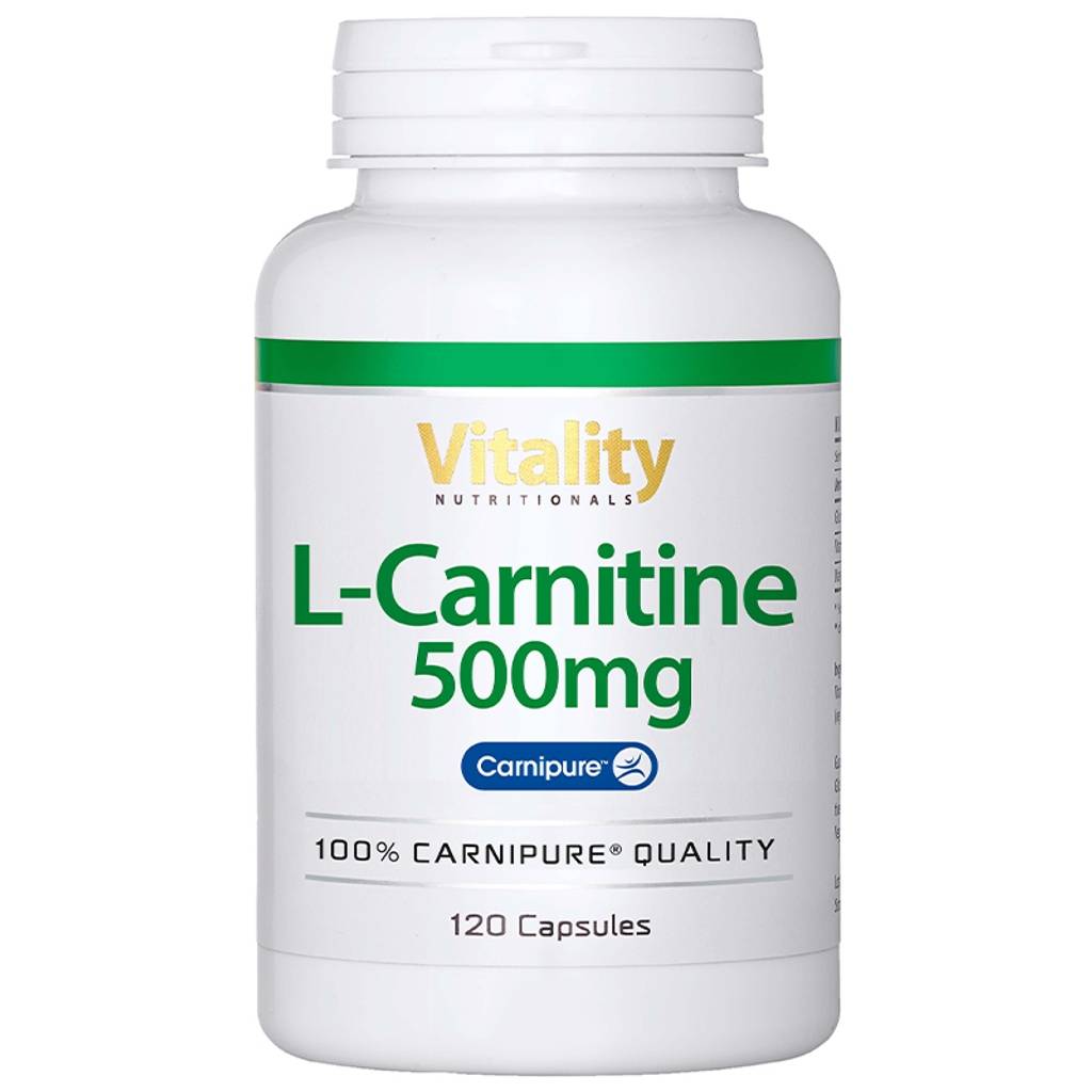 L-Carnitin 500mg Carnipure - 120 kapsler - quantity-1