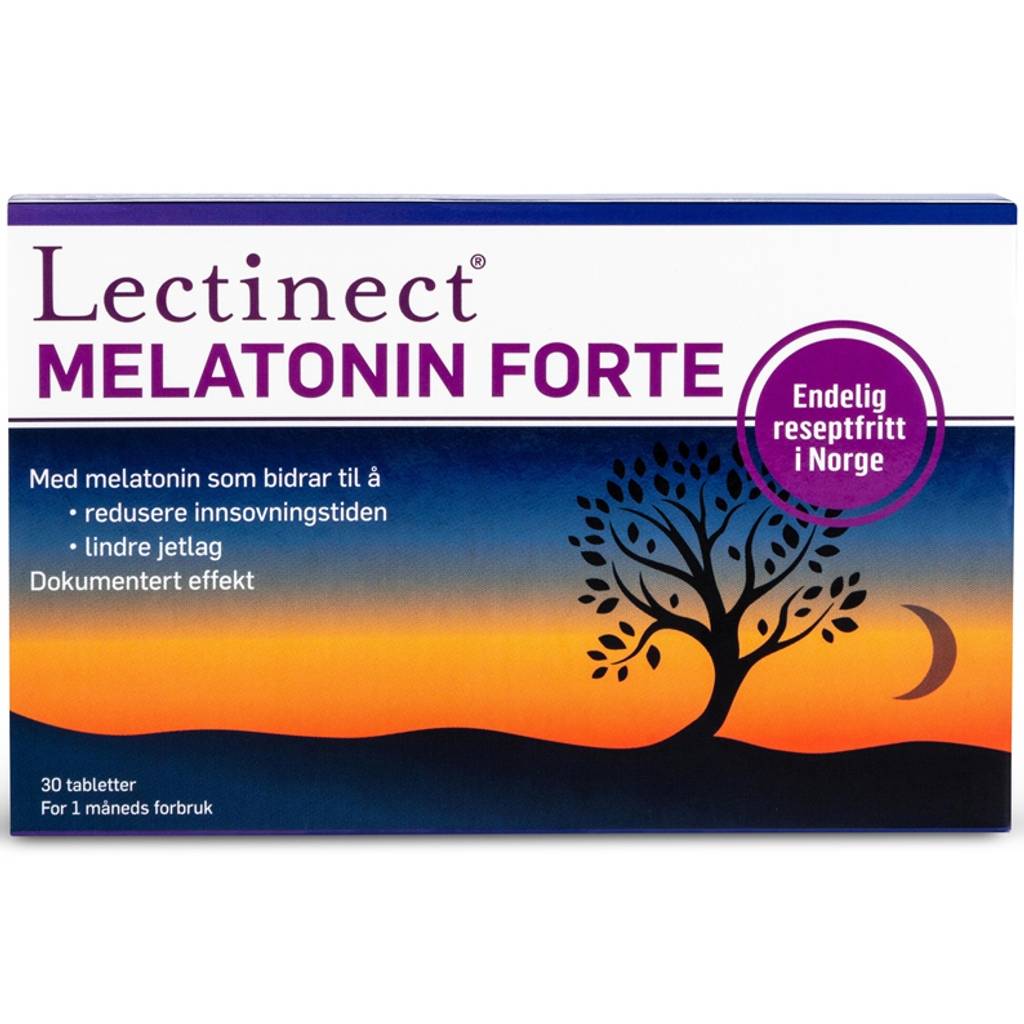 Lectinect Melatonin Forte - 30 tabletter - quantity-1