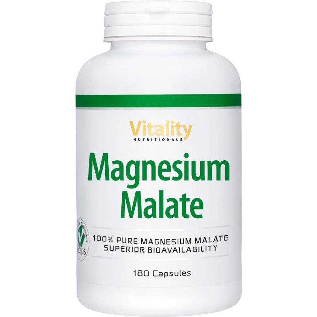 Magnesium Malate Capsules - 180  Capsules