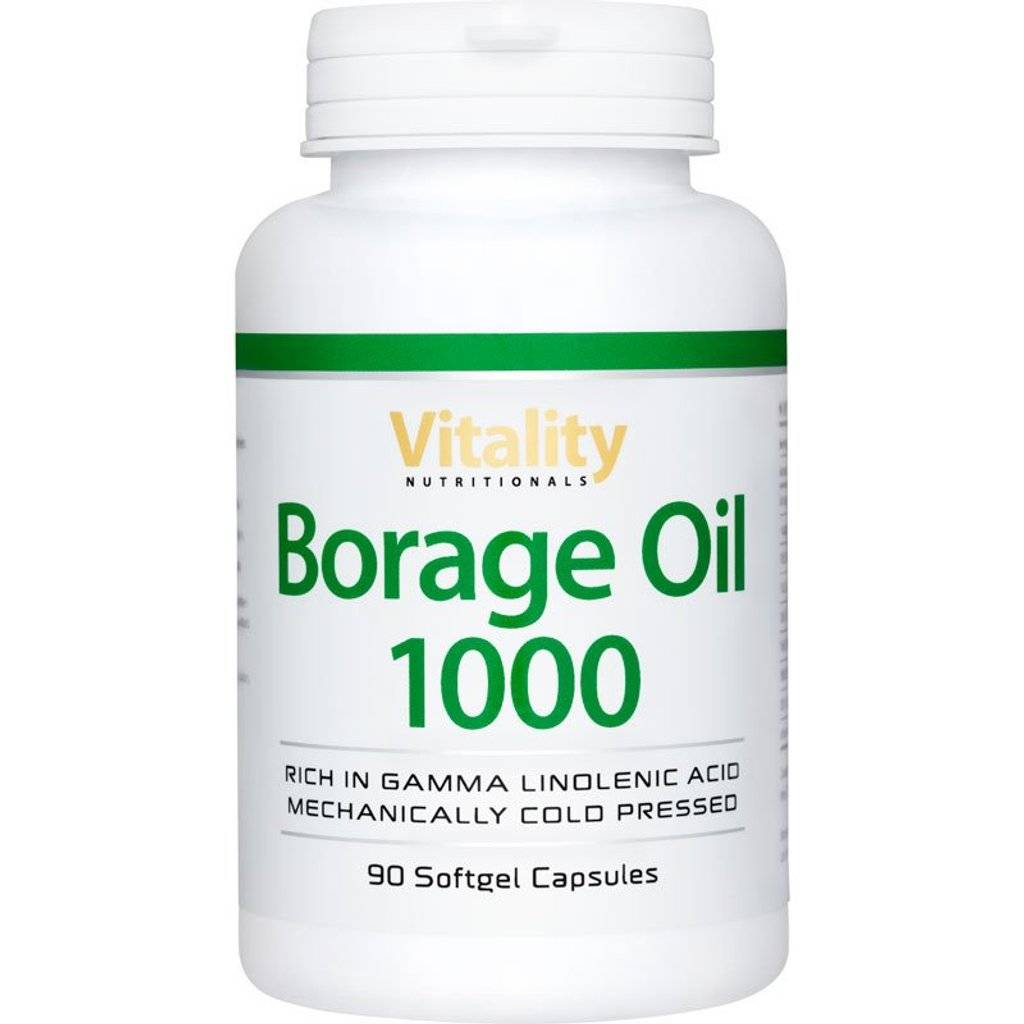 Borage Oil 1000 - 90  Capsules