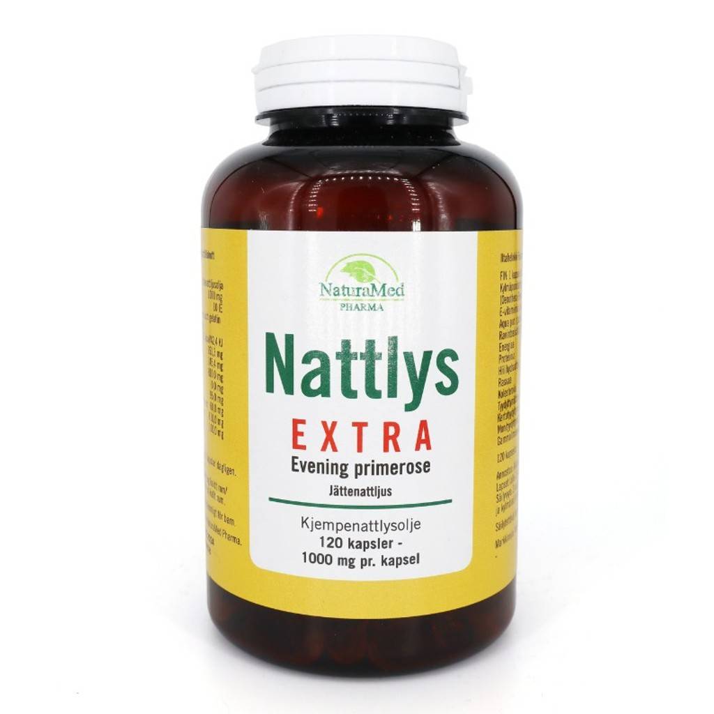 Nattlysolje - 120 kapsler - quantity-1