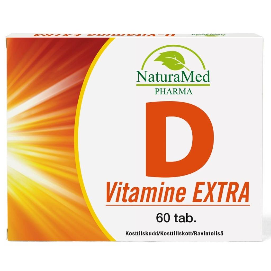 D-Vitamine Extra - 60 tabletter - quantity-1