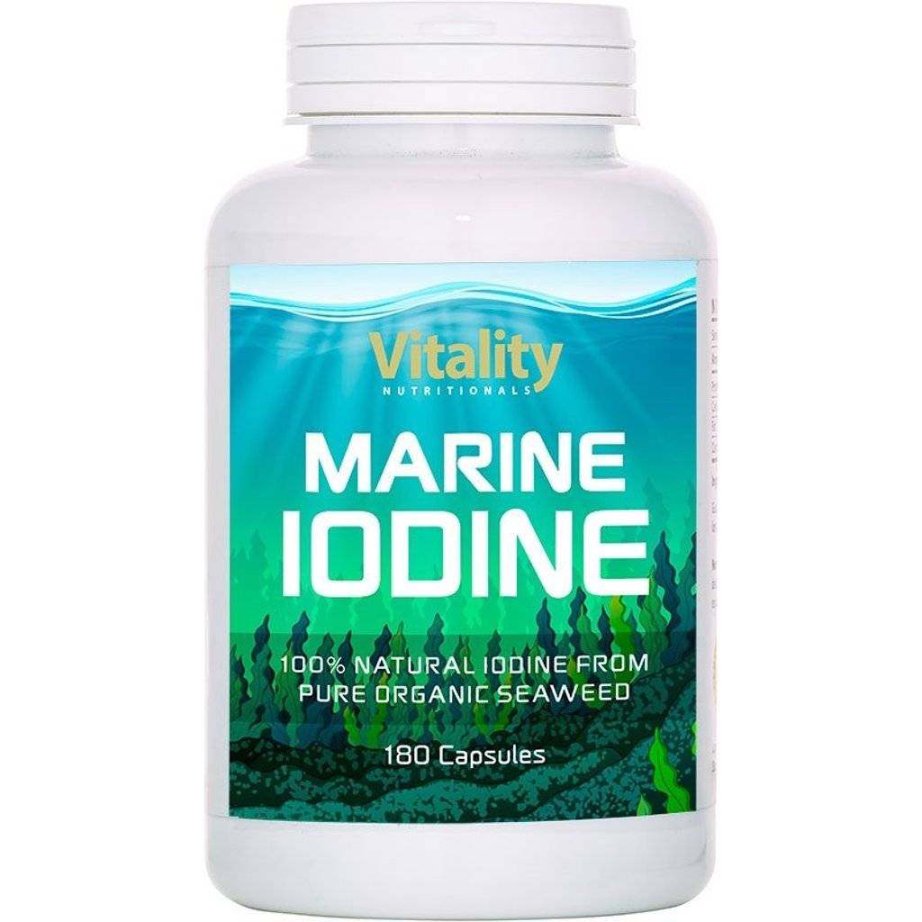 Marine Iodine - 180  Capsules