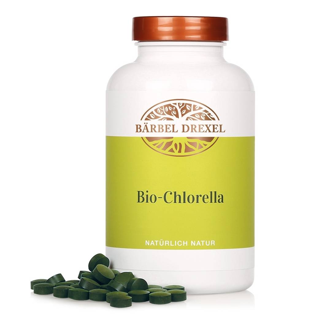 Bio-Chlorella Presslinge für Ihre Entlastung