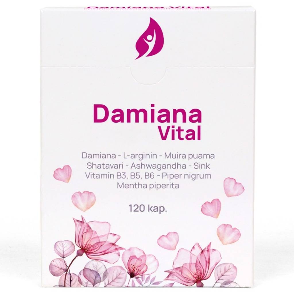 Damiana Vital - 120 kapsler - quantity-1