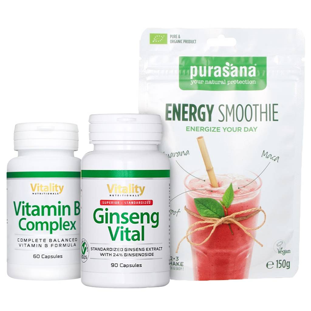 Energy Bundle - GEO - 90  Capsules Ginseng Vital