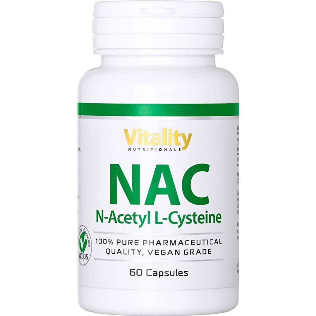 N-Acetylcystein: NAC Kapseln kaufen - Vitality Nutritionals ...
