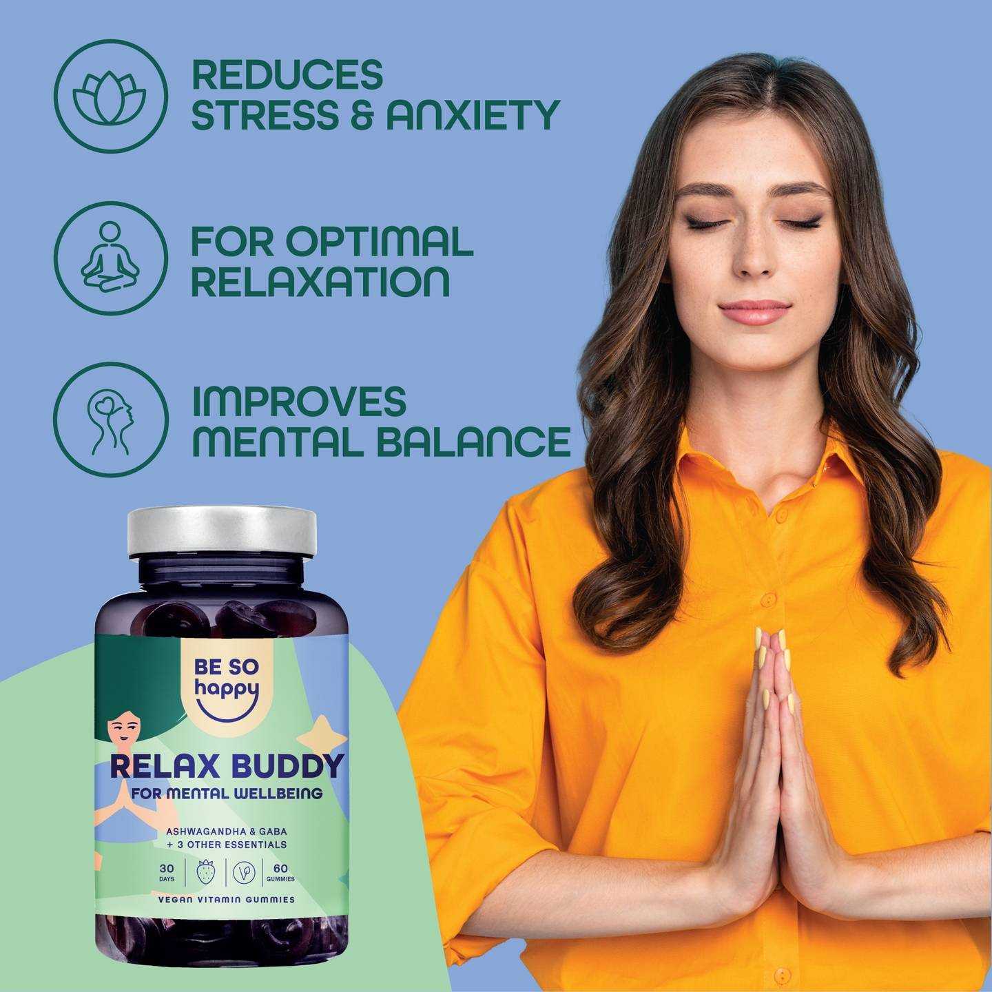 5 ways to stay happy and healthy - Vitamin Buddy