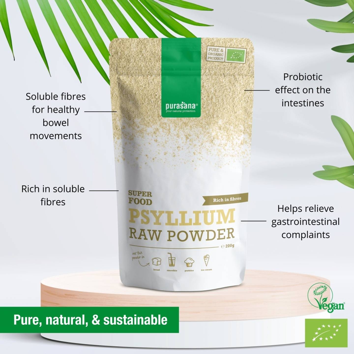 Psyllium Blond 100% Bio - 200g