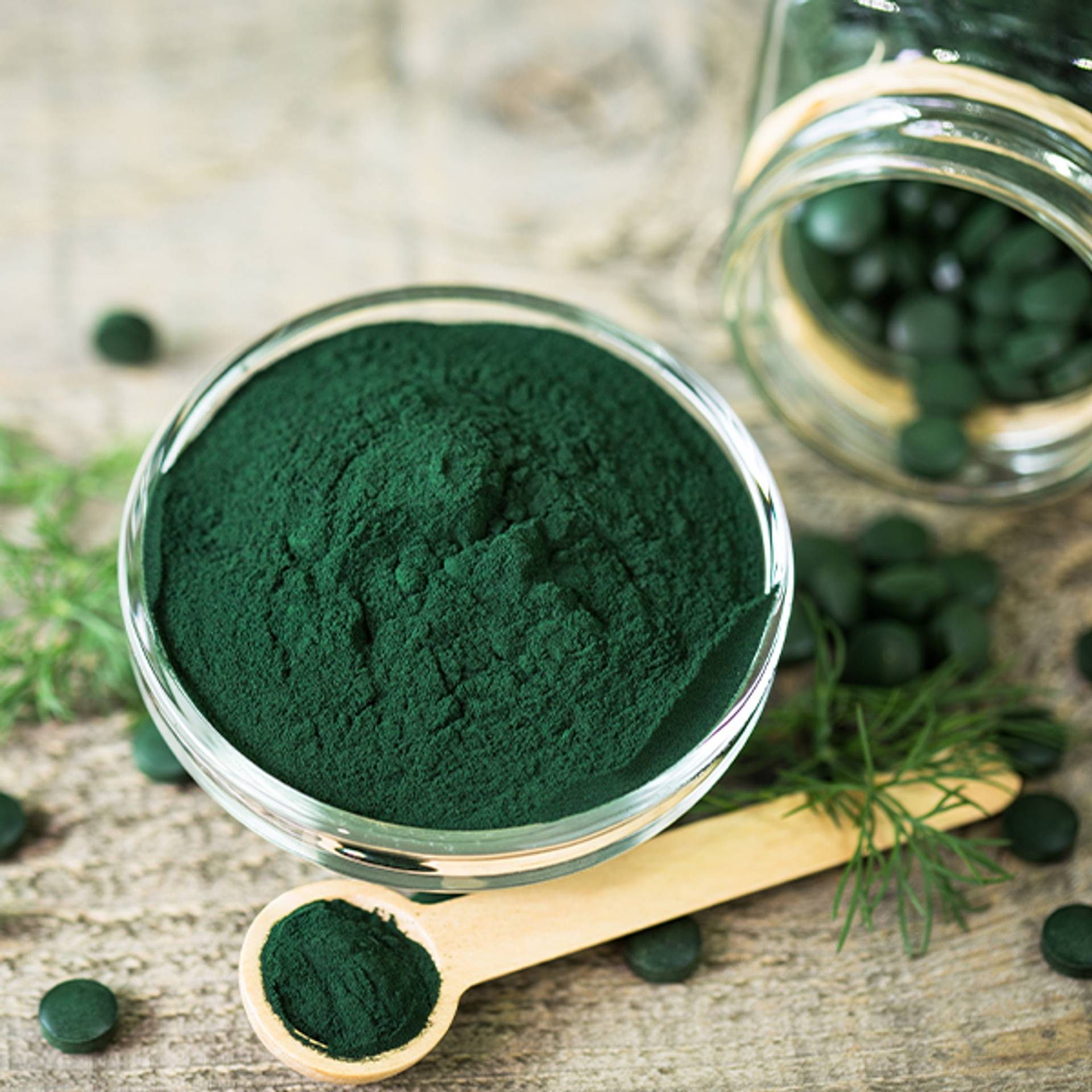 Spirulina - Microalgae for vitality and energy