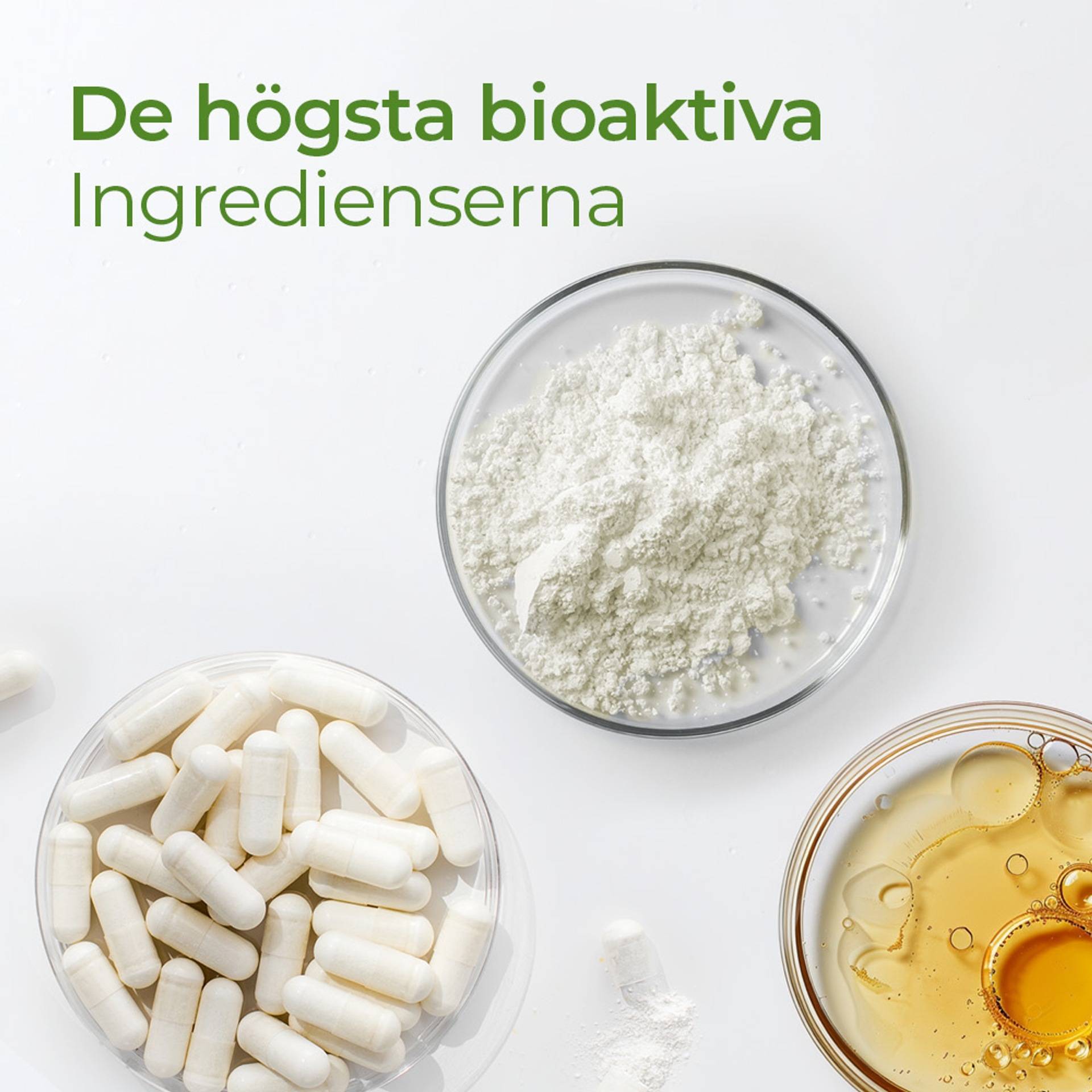 Högsta bioaktiva ingredienser 