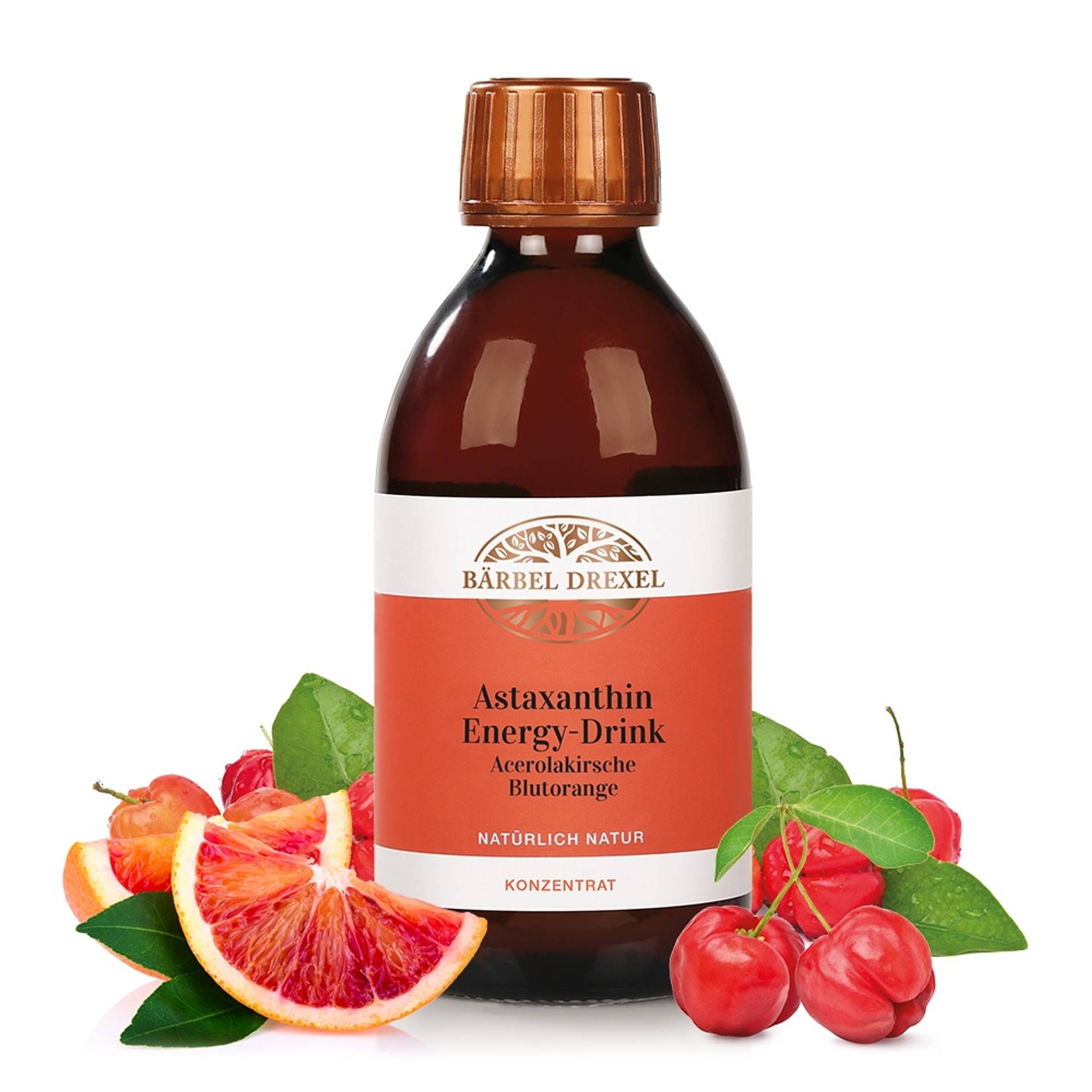 Astaxanthin Energy-Drink Konzentrat Acerola-Kirsche/Blutorange