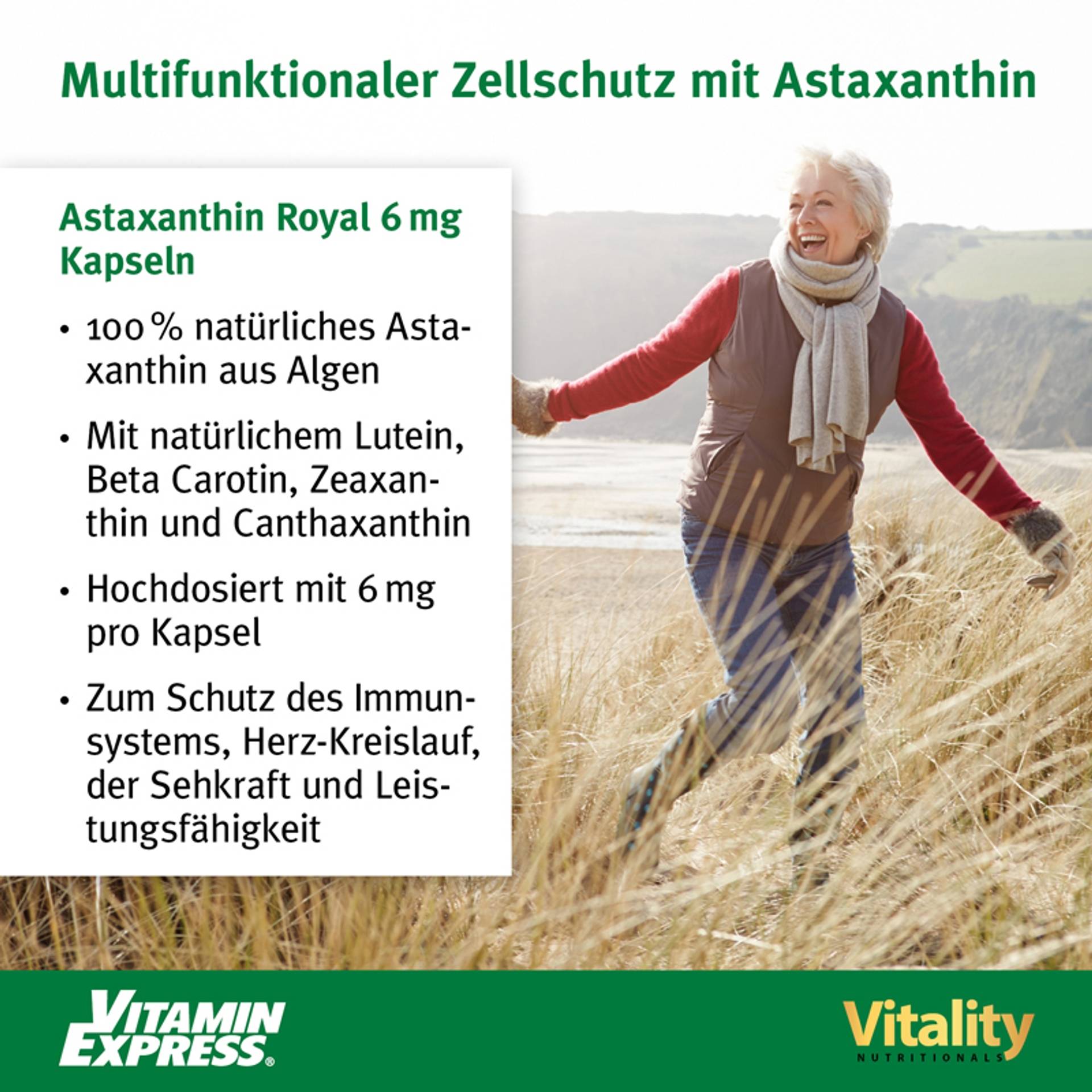 Buy Astaxanthin Royal 6 mg Capsules VitaminExpress Shop
