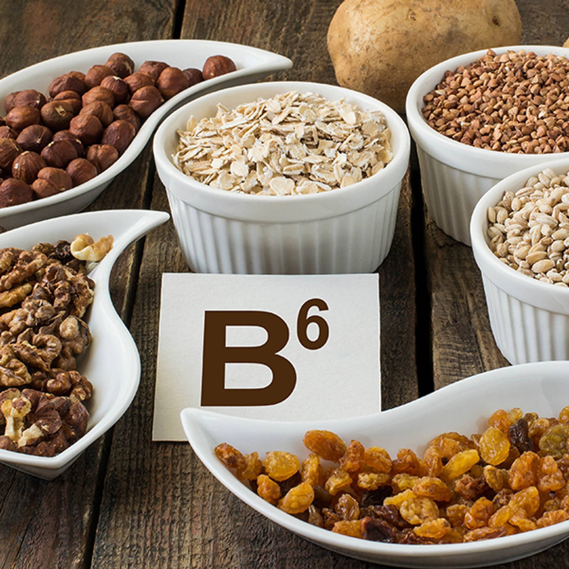 Eine gesunde Ernährung mit Vitamin B6-reichen Lebensmitteln
