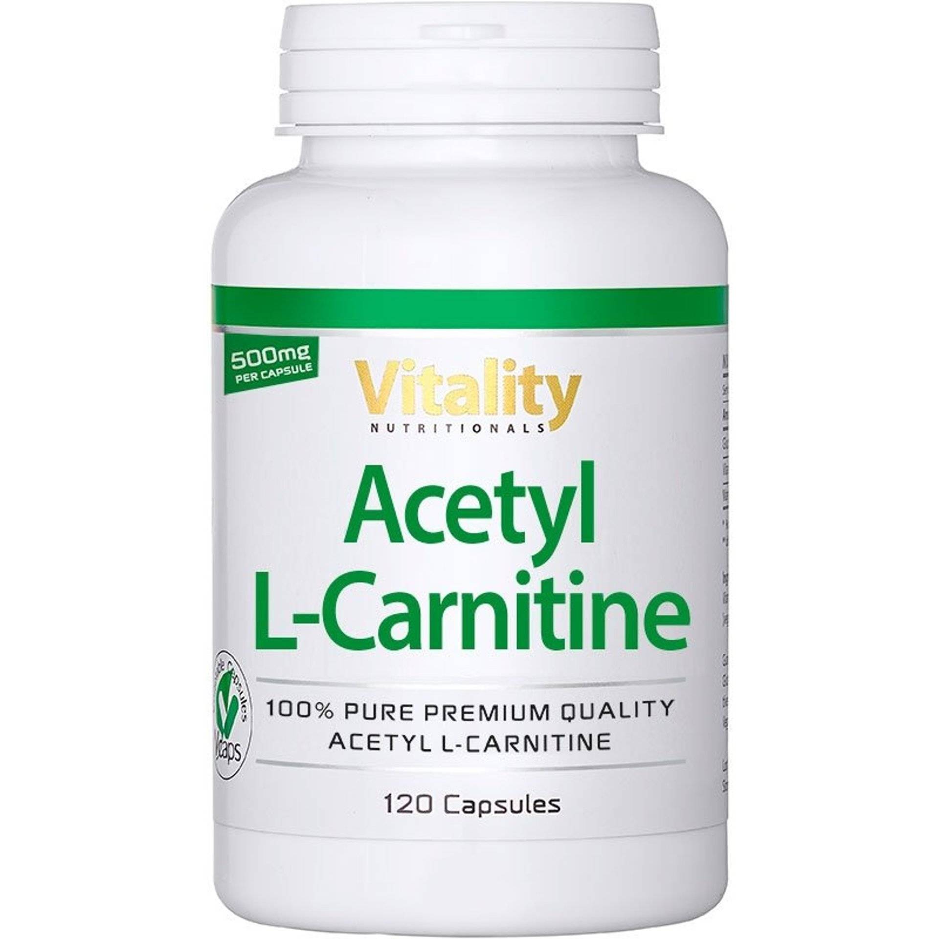 Acetyl-L-Carnitin Kapseln 500mg - VitaminExpress Shop