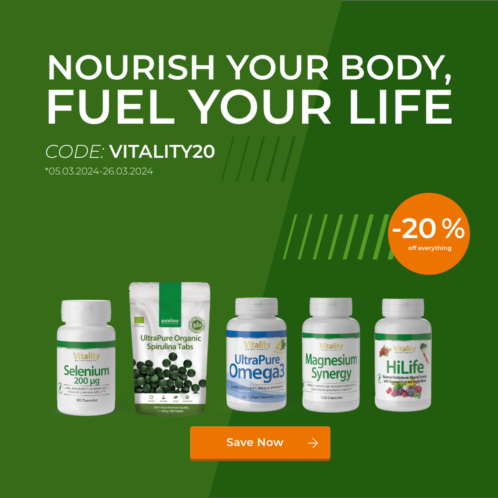 Discount vitamins store and supplements online