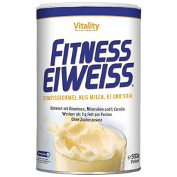 Fitness Eiweiss, Vanille, 500g, 500g Pulver