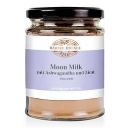 Moon Milk mit Ashwagandha und Zimt Pulver