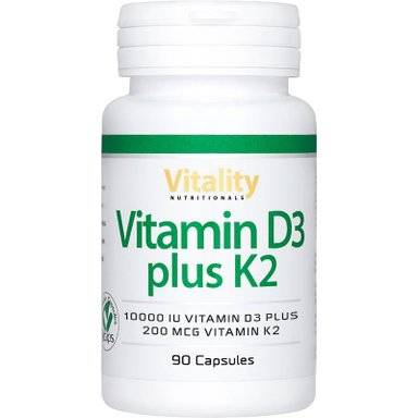 Vitamin D3 10000 plus K2 200