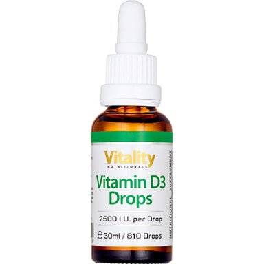 Vitamin D3-dråper 2500 IE (62.5 µg)