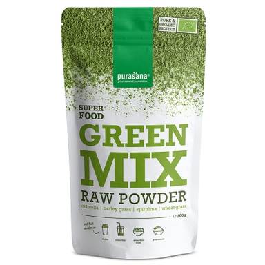 Purasana Vegan Green mix in polvere bio 200 g