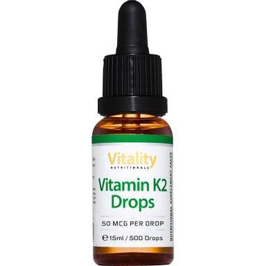 Vitamin K2-dråper 50 mcg