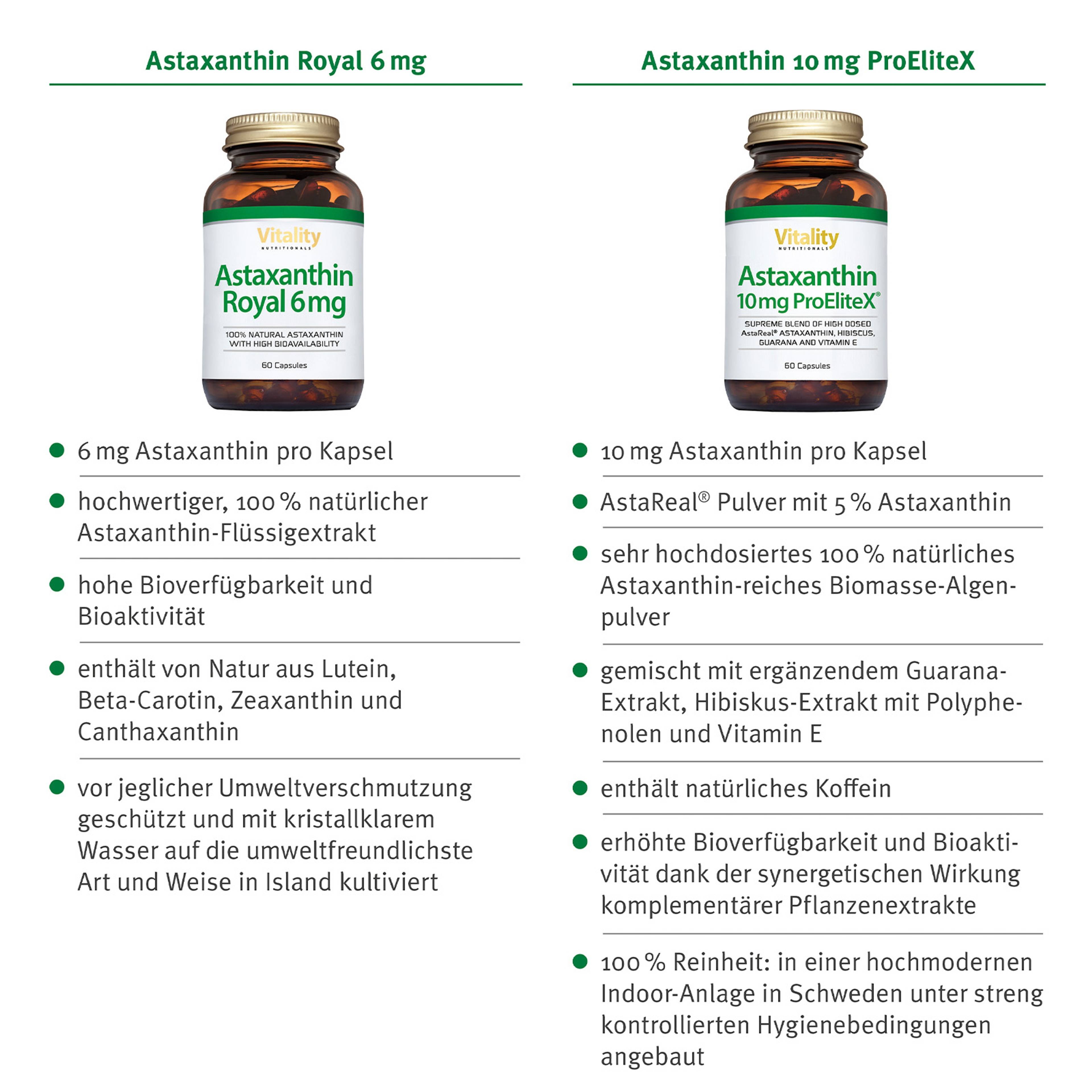 Astaxanthin Royal 6 mg Kapseln kaufen VitaminExpress Shop