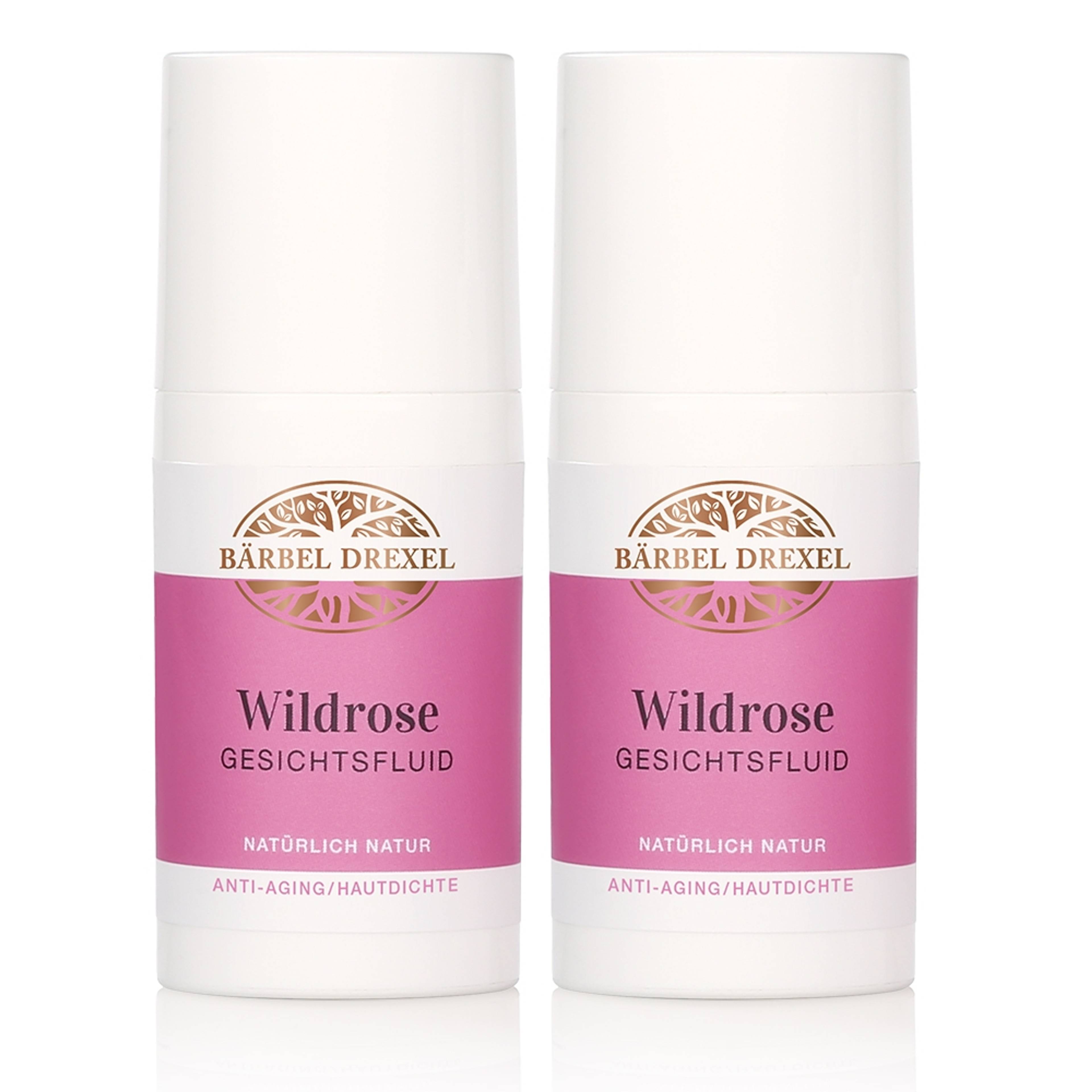 Duo Wildrose Gesichtsfluid, 2 x 30ml