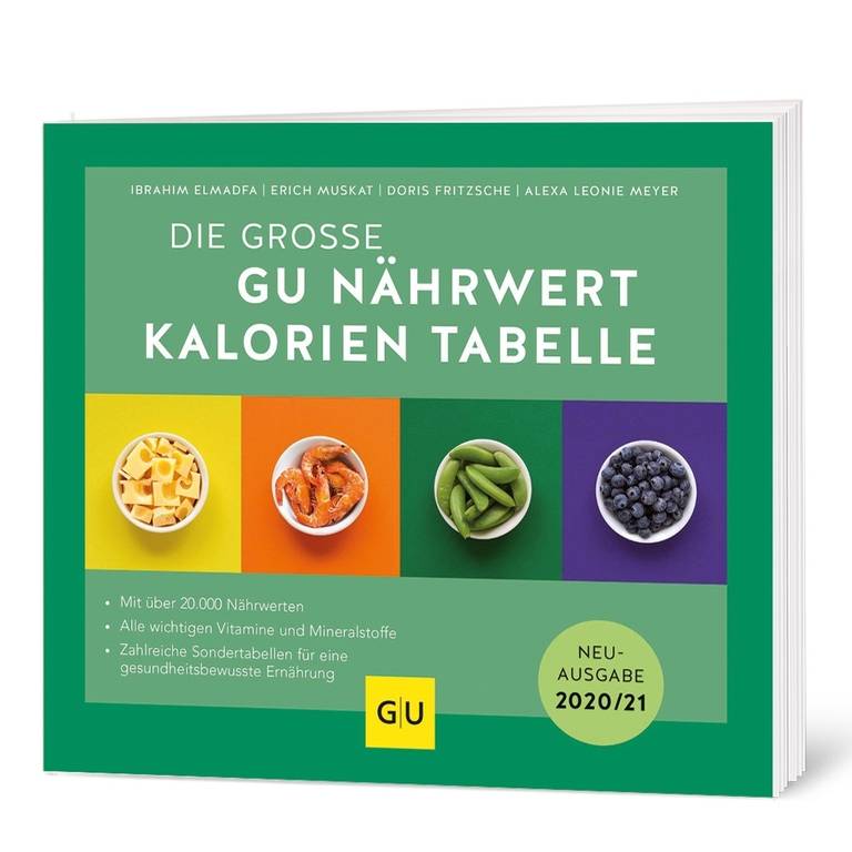 Buch "Die große GU Nährwert Kalorien Tabelle"