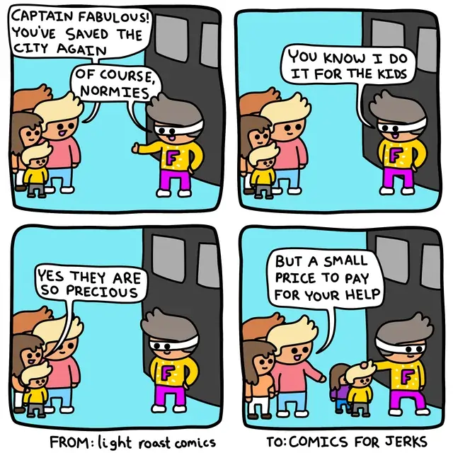 Panel 1: nullPanel 2: nullPanel 3: nullPanel 4: nullThis is the end of the comic.