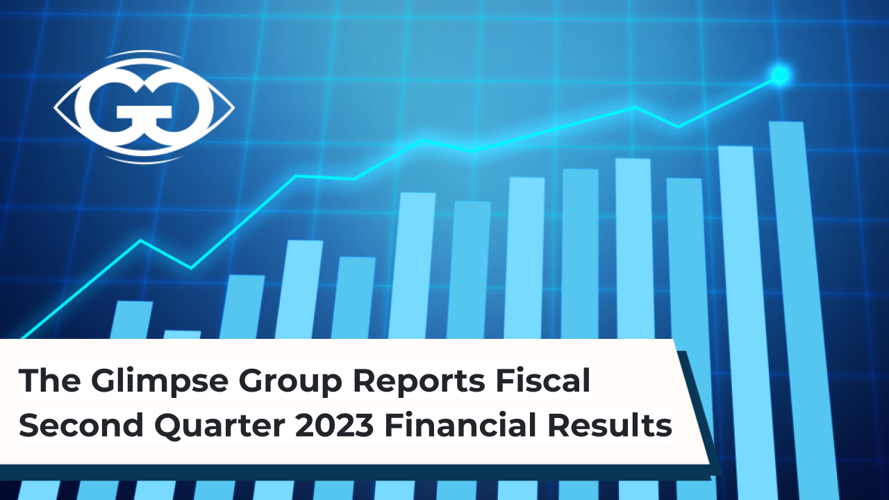 The Glimpse Group Reports Fiscal Second Quarter 2023 Financial Results