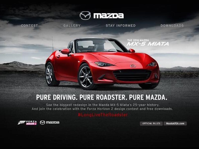 mazda livery design contest ・  Photo by Mazda USA