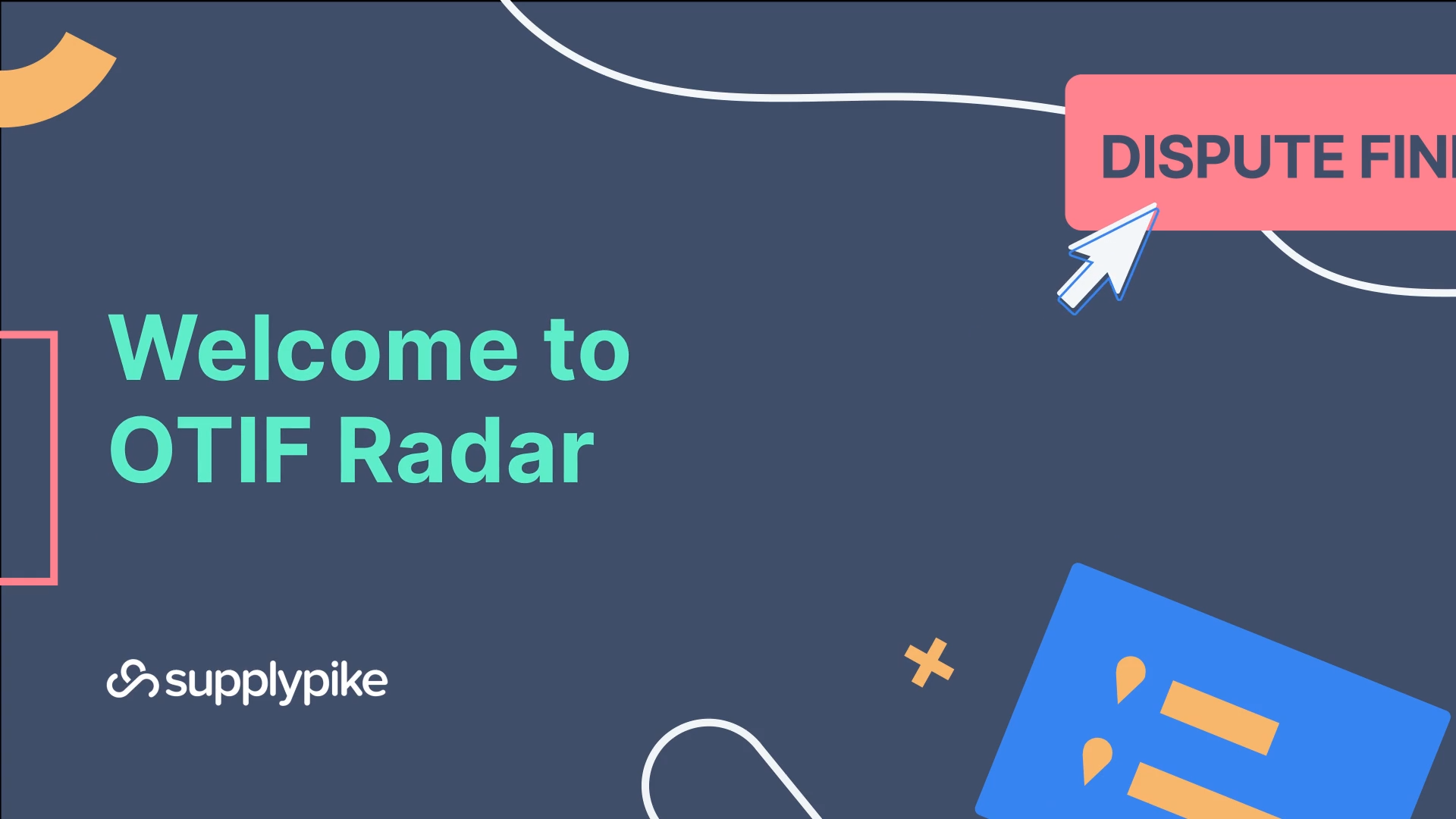 Welcome to OTIF Radar
