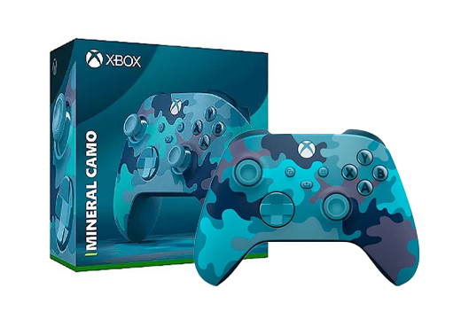 Imagem do produto Controle Sem Fio Xbox – Mineral Camo – Edição Especial em Americanas