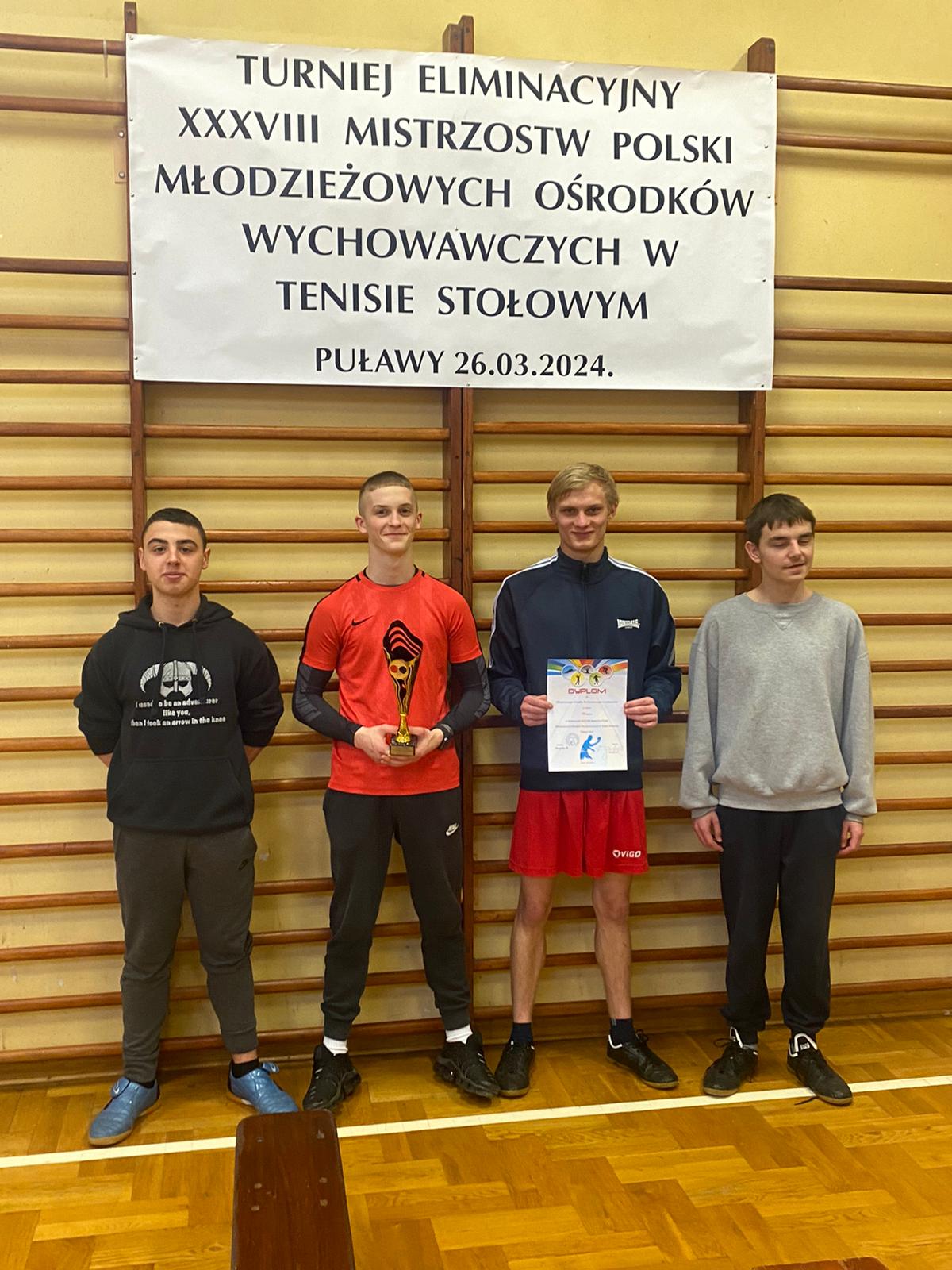 XXXVIII Eliminacje do Mistrzostw Polski w tenisie stołowym w Puławach.