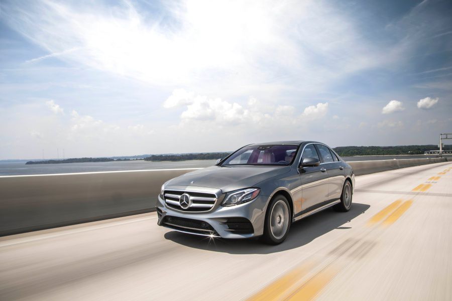 2019 Mercedes Benz E450 sedan ・  Photo by Mercedes-Benz 