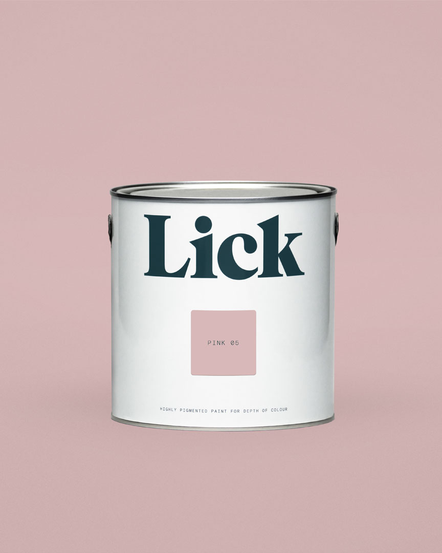 Pink 05: Dusty Blush Pink Paint - Matt Emulsion Paint