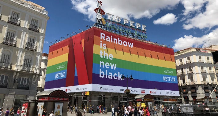 Netflix World Pride Madrid 2018 LGBTI Marketing OMR