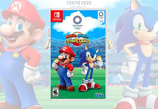 Imagem do produto Mario & Sonic at the Olympic Games Tokyo 2020 Switch - Físico em Fast Shop