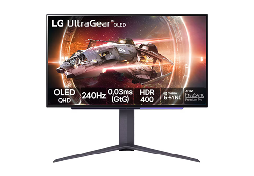 Imagem do produto Monitor Gamer LG UltraGear OLED – Tela OLED 27”, QHD, HDR400, True black, 1.5M:1, 240Hz, 0,03ms (GtG), NVIDIA® G-SYNC® – 27GS95QE-B em Mercado Livre