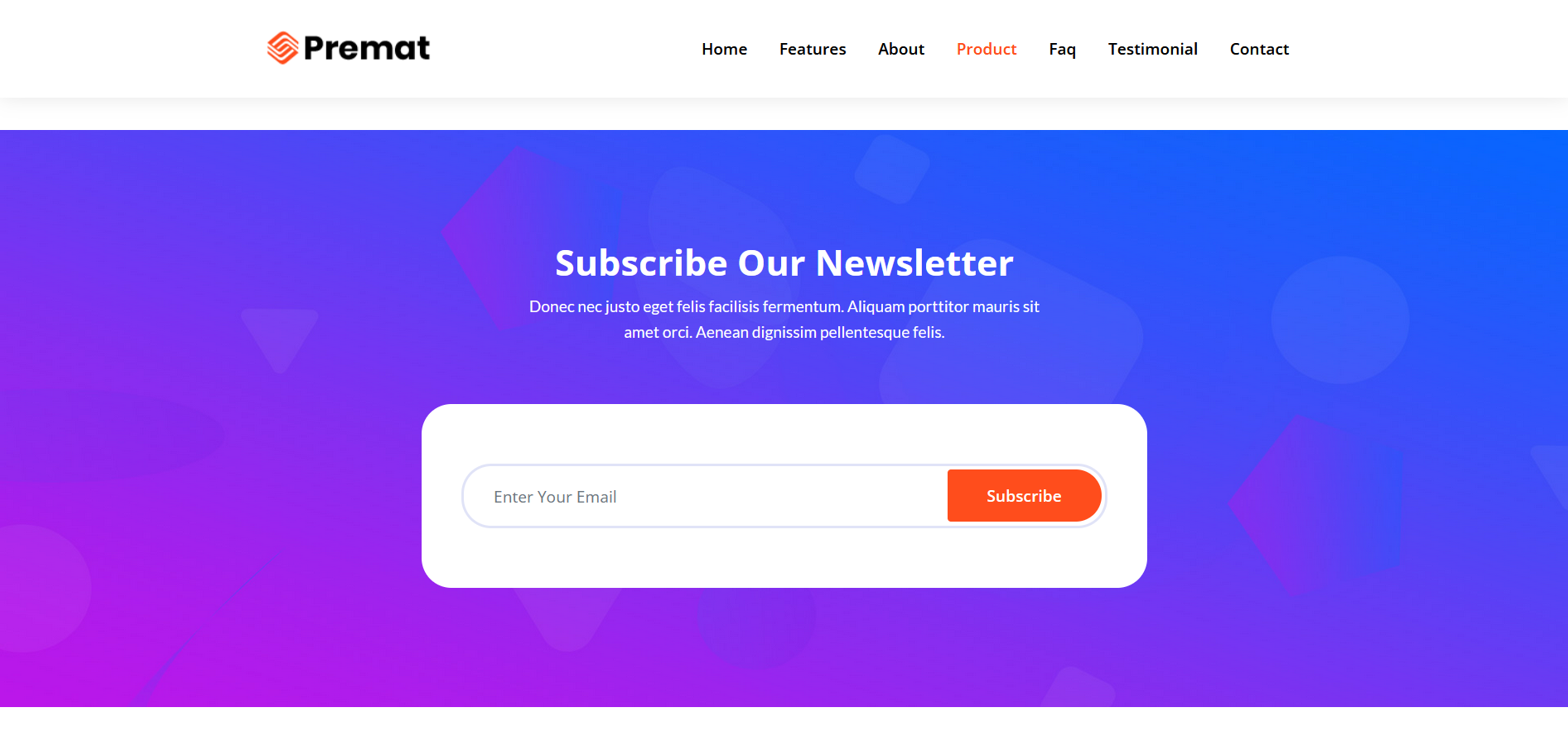 Imagem da sessão Newsletter Banner