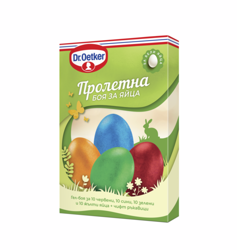 Пролетна боя за яйца - Продукти