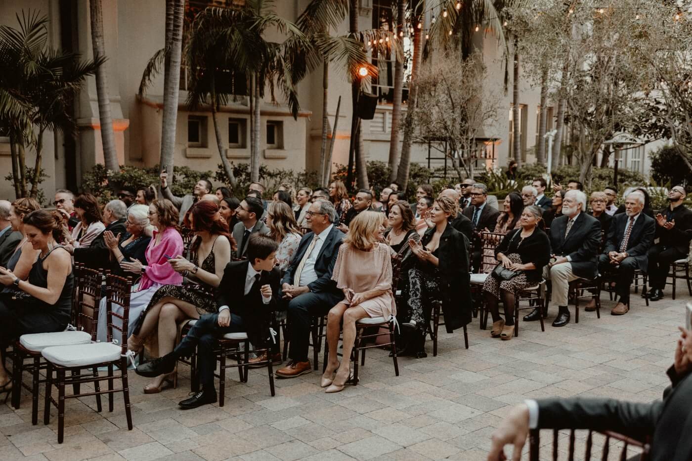 wedding guests