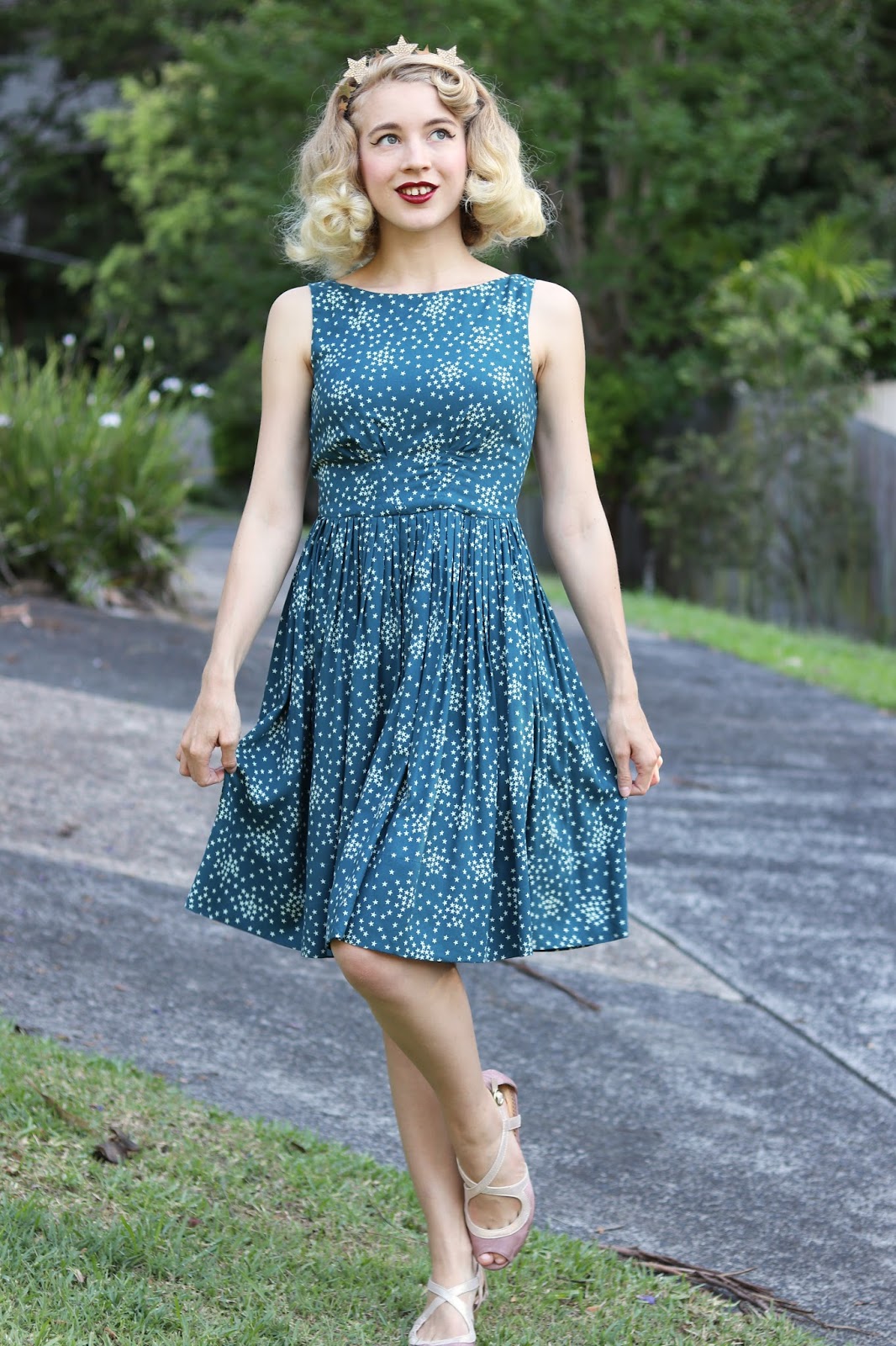 Happy New Year in Star Dress