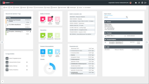 easyJOB Screenshot