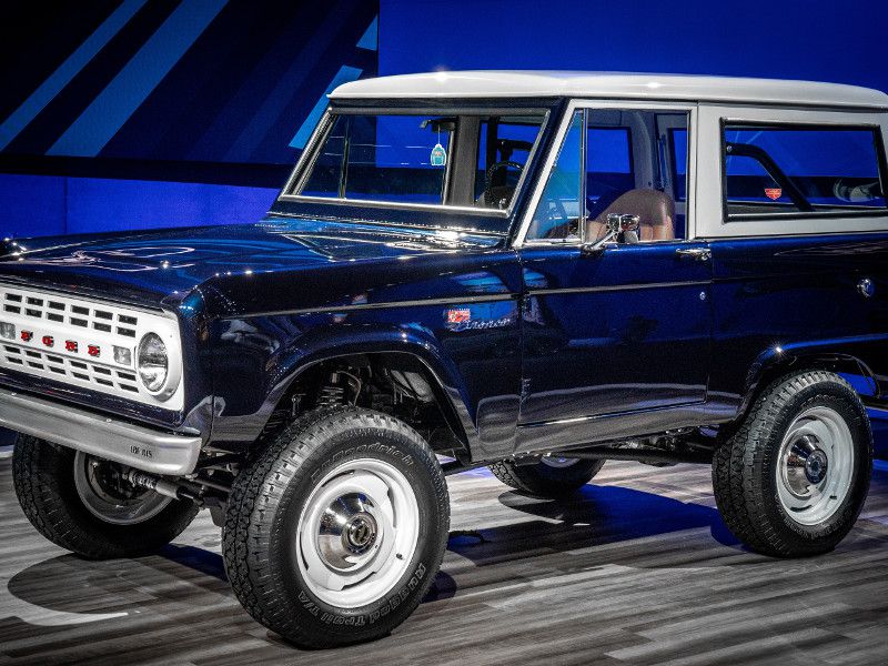 1968 Ford Bronco Jay Leno profile ・  Photo by Ford 