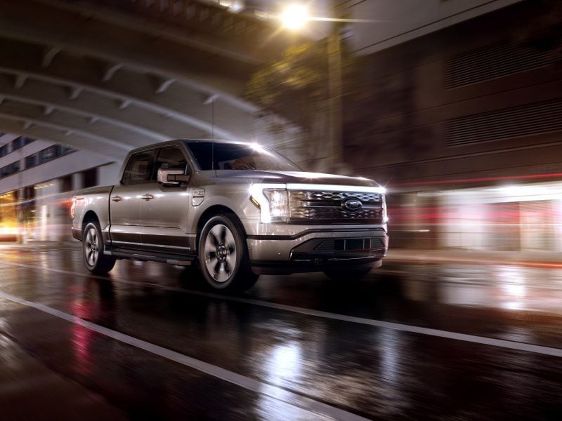 2022 Ford F-150 Lightning ・  Photo by Ford 