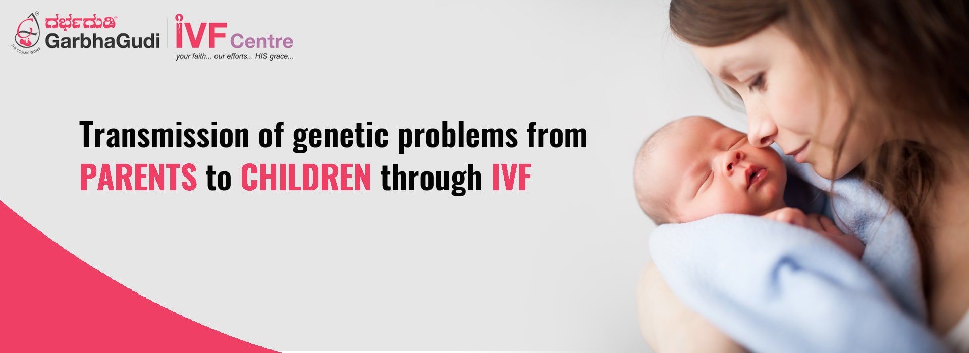 Transmission of genetic problems from parents to children through IVF