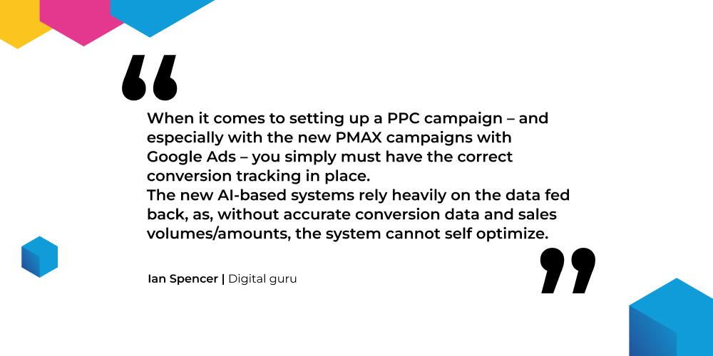 Setting up a successful PPC campaign, including the new PMAX campaigns with Google Ads