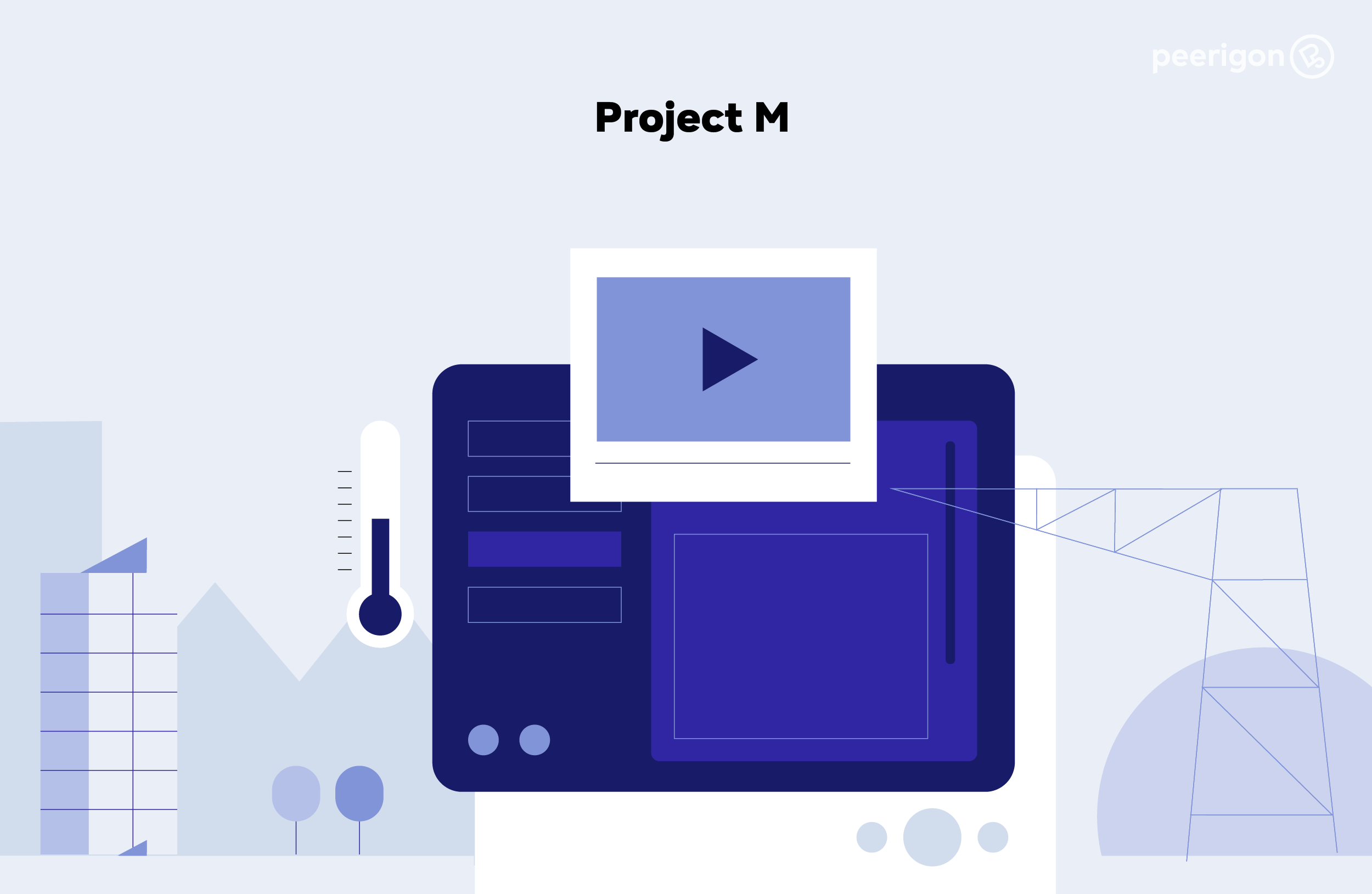 Project "M": example for an app with a medium feature scope